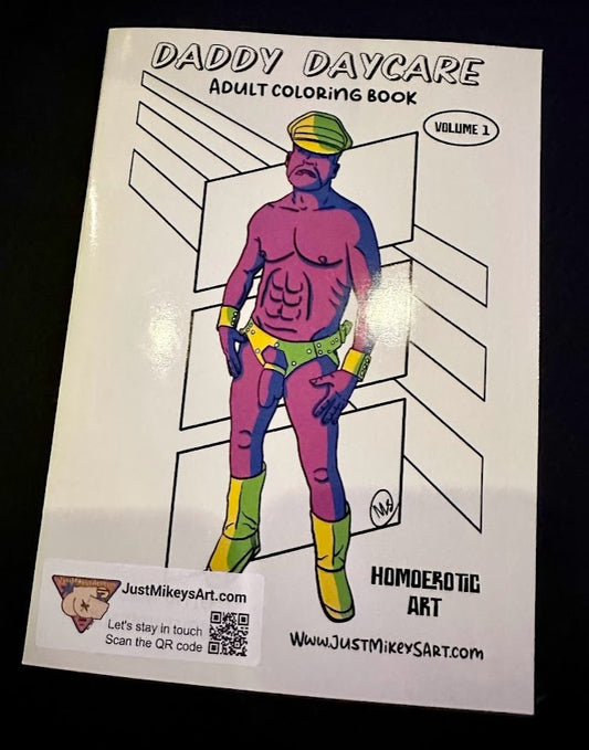 Daddy Daycare Adult Coloring book