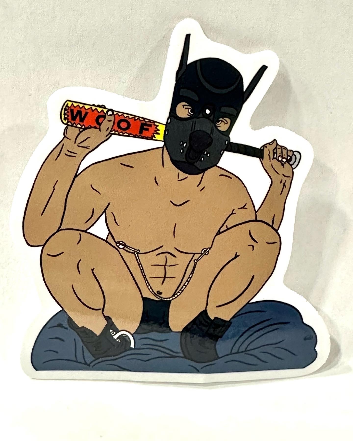 Woof! - Vinyl Sticker