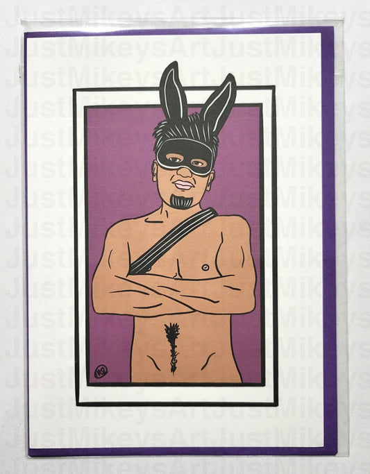 Bad Bunny - Postcard W/ Envelope 5 X 7 With Postcards
