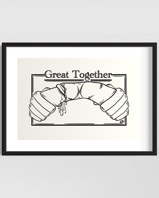 Great Together - Framed Art