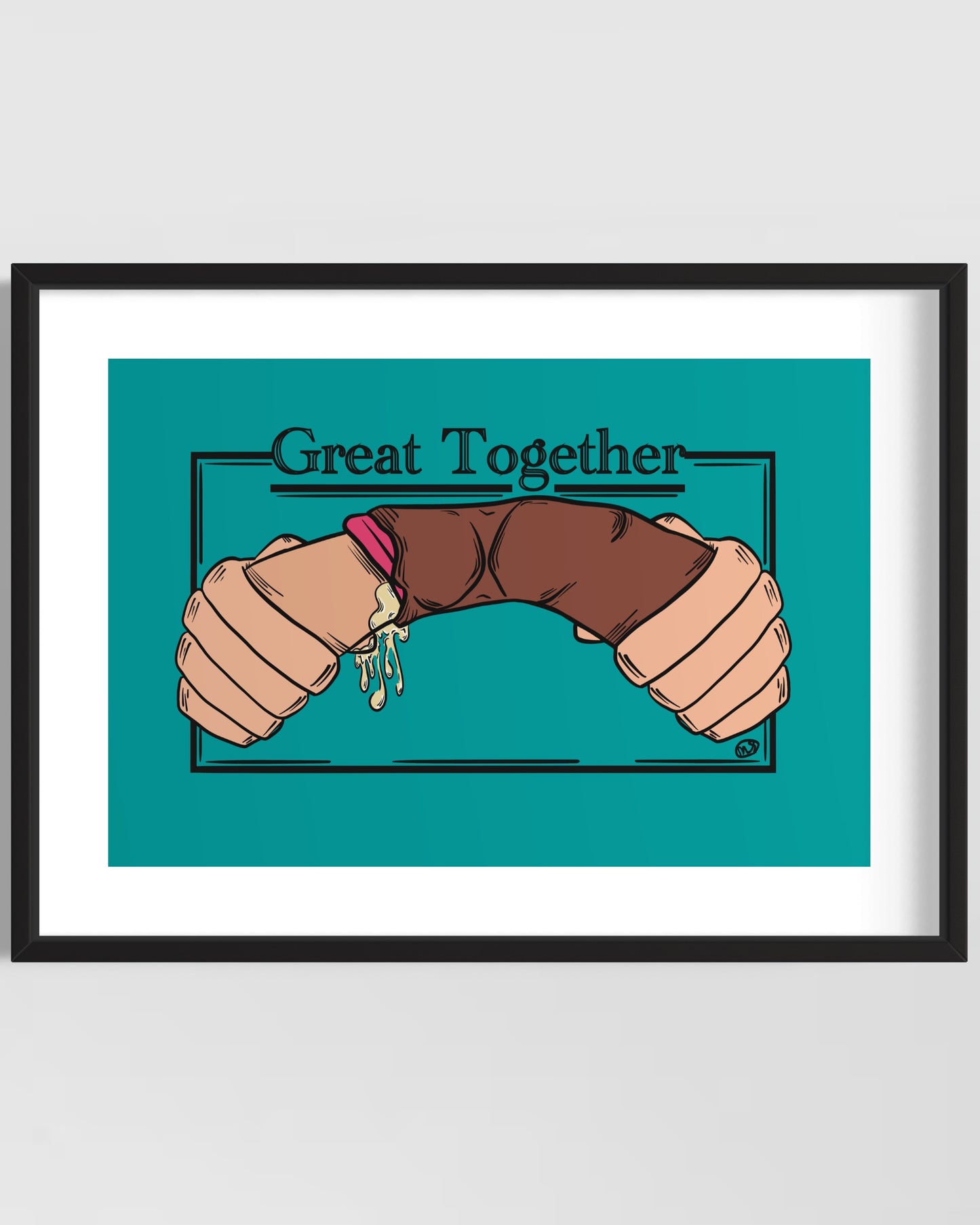Great Together - Framed Art